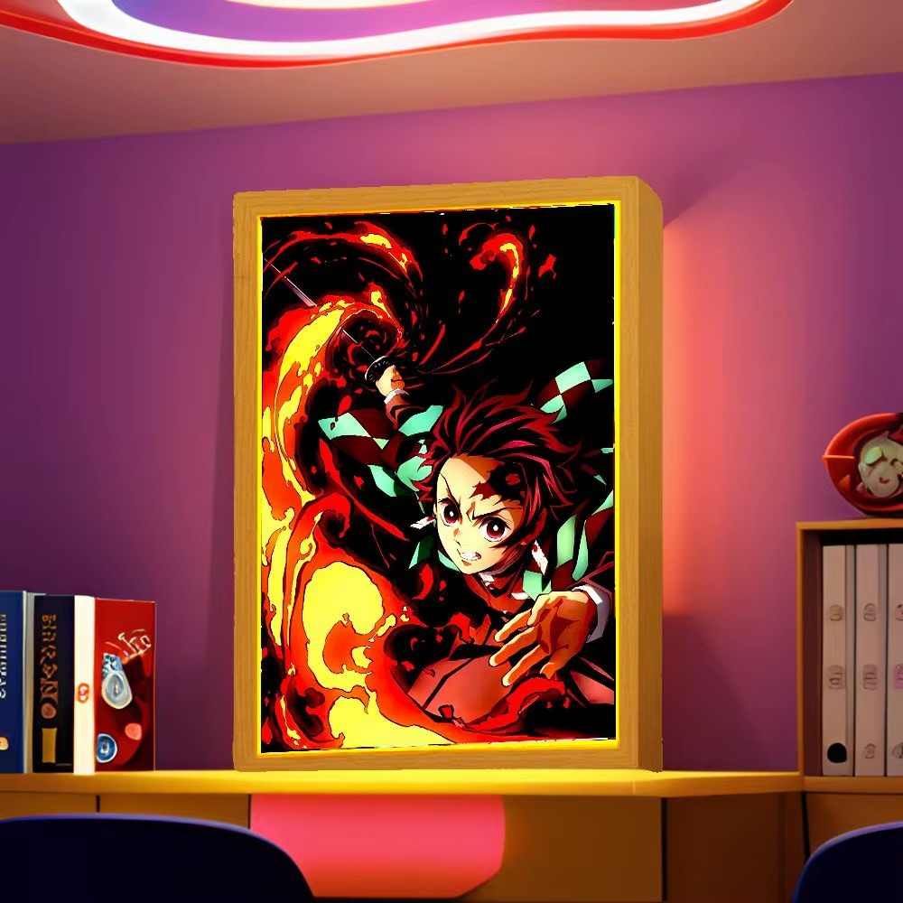 Anime Led Işıklı Tablo