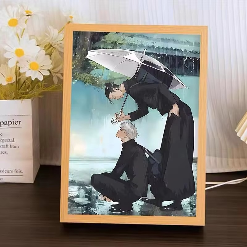 Anime Led Işıklı Tablo