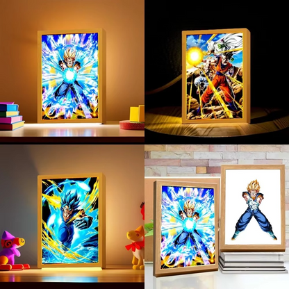 Anime Led Işıklı Tablo