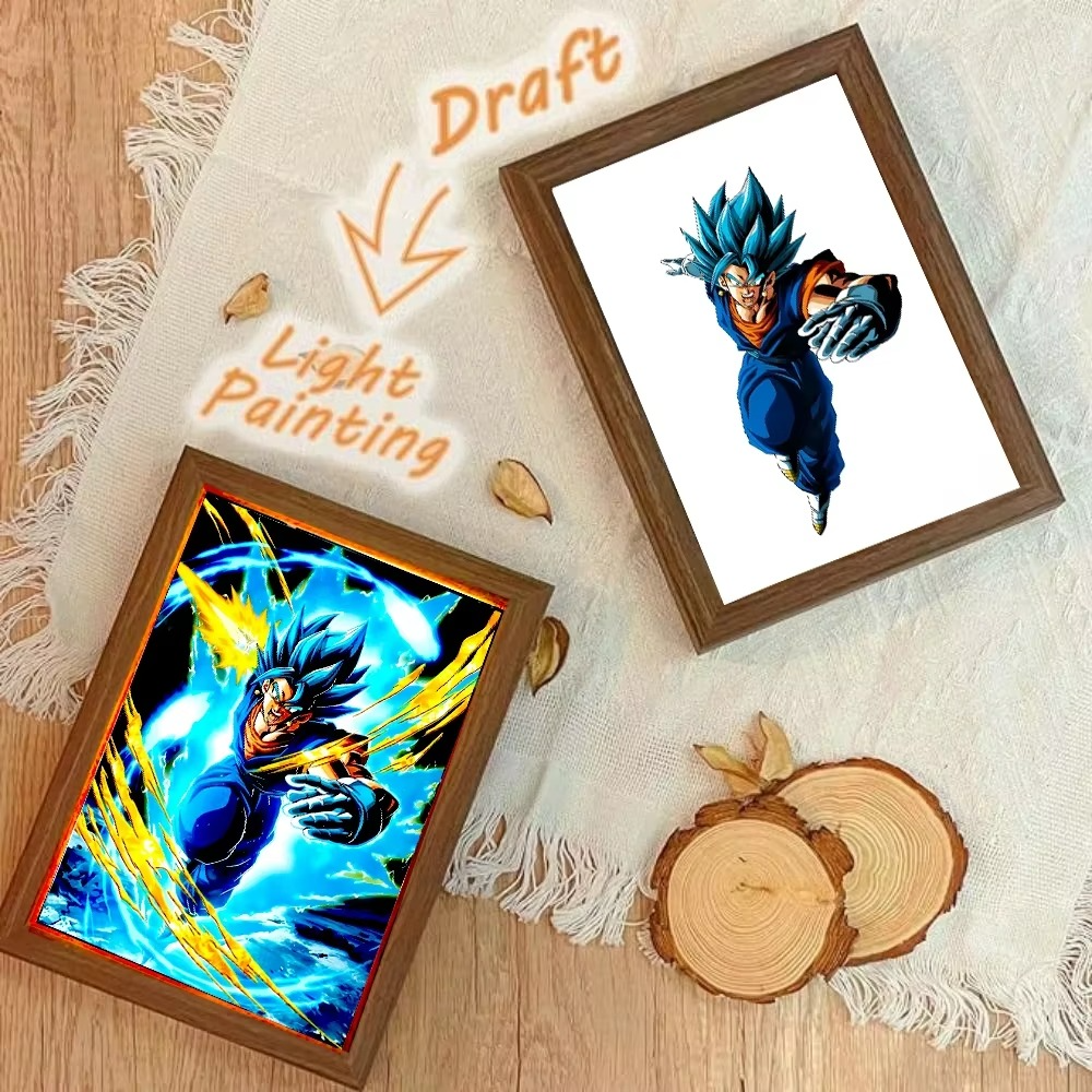 Anime Led Işıklı Tablo