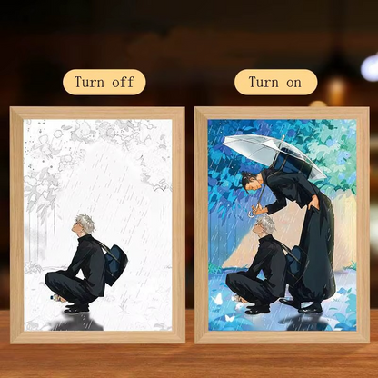 Anime Led Işıklı Tablo