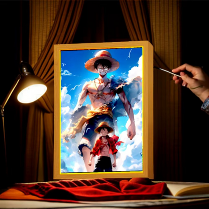 Anime Led Işıklı Tablo